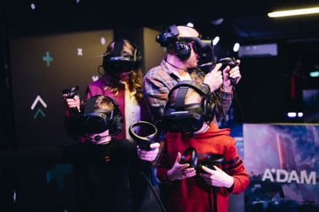 A'DAM VR Game Park & Race Park in Amsterdam